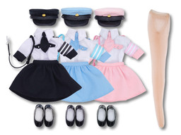 Lady Police Set (White & Pink), Azone, Accessories, 1/6, 4571116990081